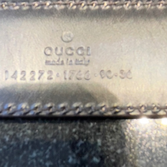 GUCCI LEATHER BELT - NEW SZ 90 CM - Picture 4 of 7